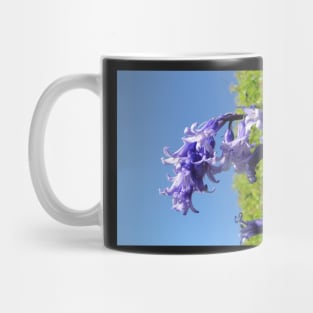 Look up - Blue Skies, Bluebells Mug